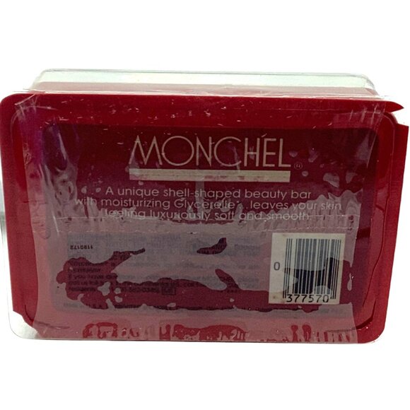 Vtg Monchel Scented Shell-Shaped Beauty Bar Moisturizing Glycerelle 3.5 Oz NOS - Picture 3 of 6
